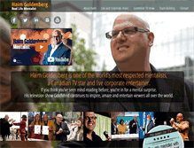 Tablet Screenshot of haimgoldenberg.com